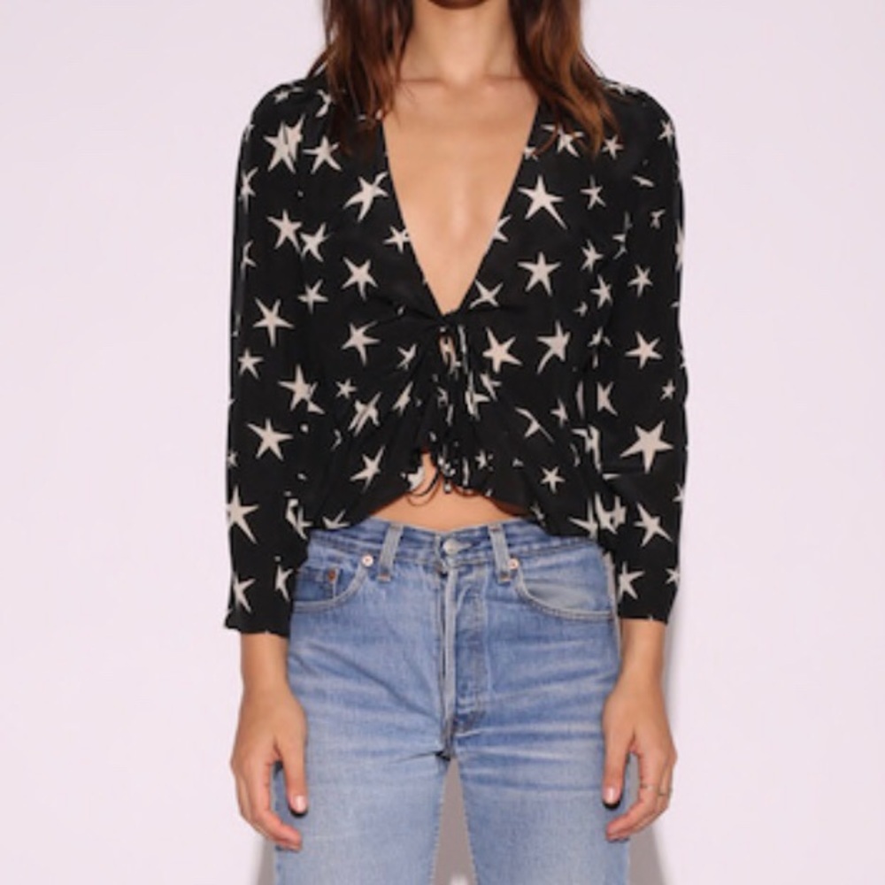 Realization Par Bianca wrap top in Star Struck